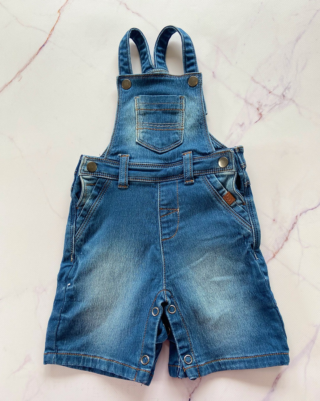 Woolworths dungarees – 6/12m – Nearly New Kids