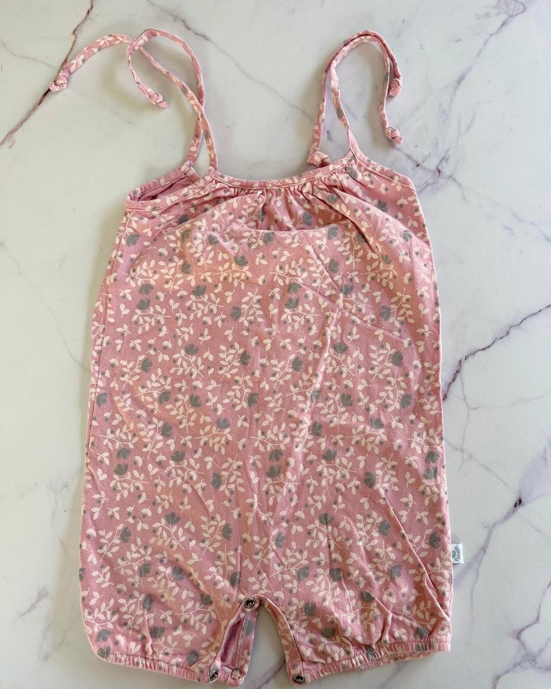 Pickalilly pink floral romper 1/2Y – Nearly New Kids