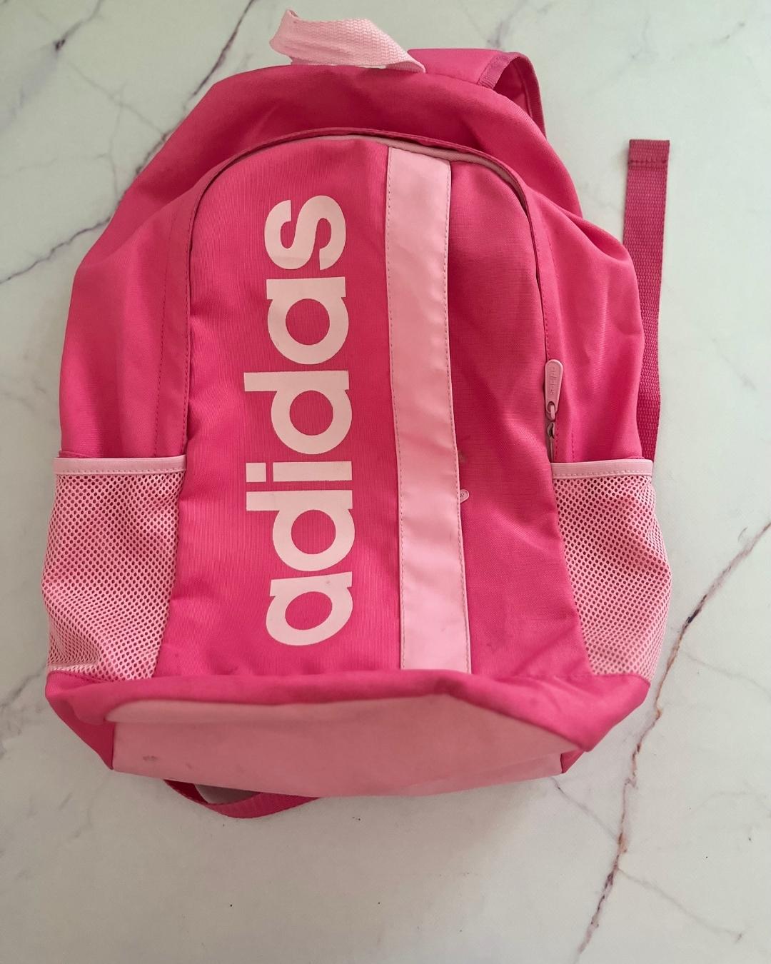 Adidas pink backpack – Nearly New Kids
