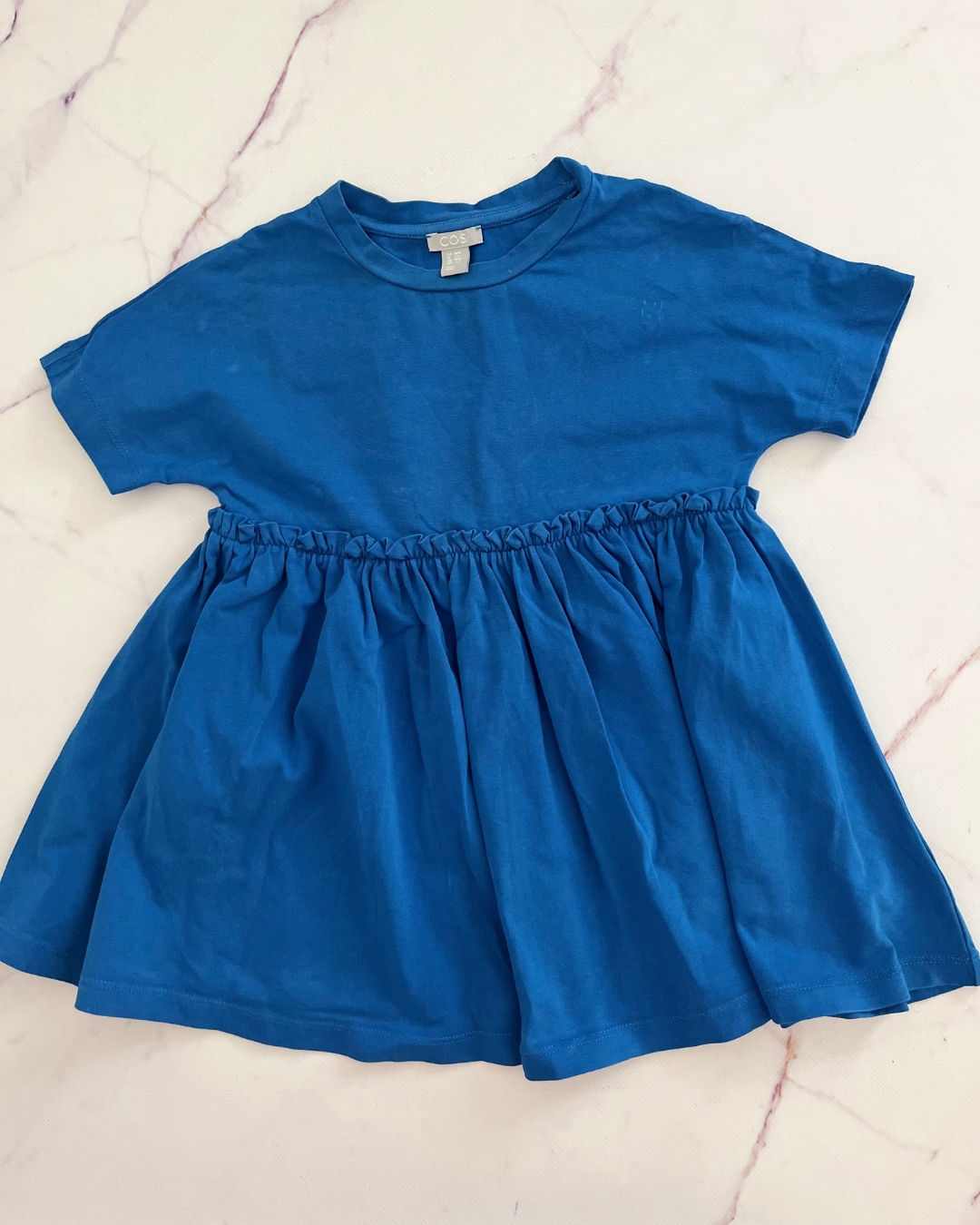 Cos blue dress 18/24M – Nearly New Kids